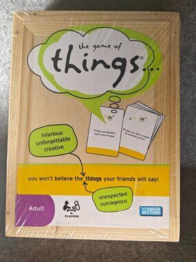 The Game of Things Party Game NEW Sealed Adult Humor Hasbro Parker Brothers